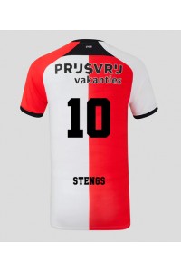 Fotbalové Dres Feyenoord Calvin Stengs #10 Domácí Oblečení 2024-25 Krátký Rukáv